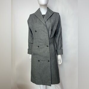 Vintage Fairbrooke Tailored Wool Coat | ILGWU Made in USA | Size 4